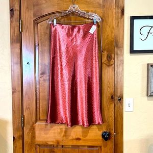 NWT Rust colored skirt. Sz M